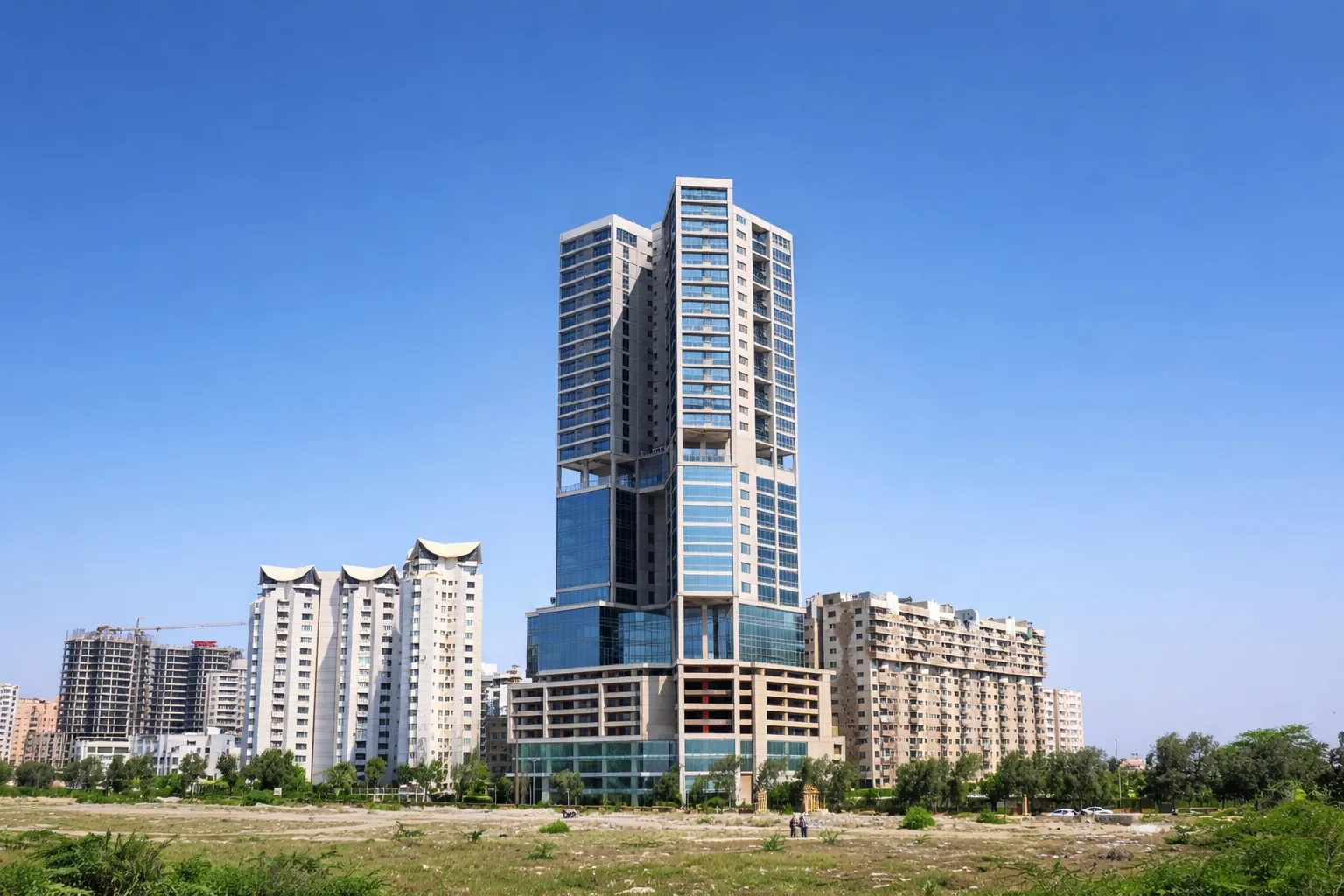 Summit Tower exterior elevation