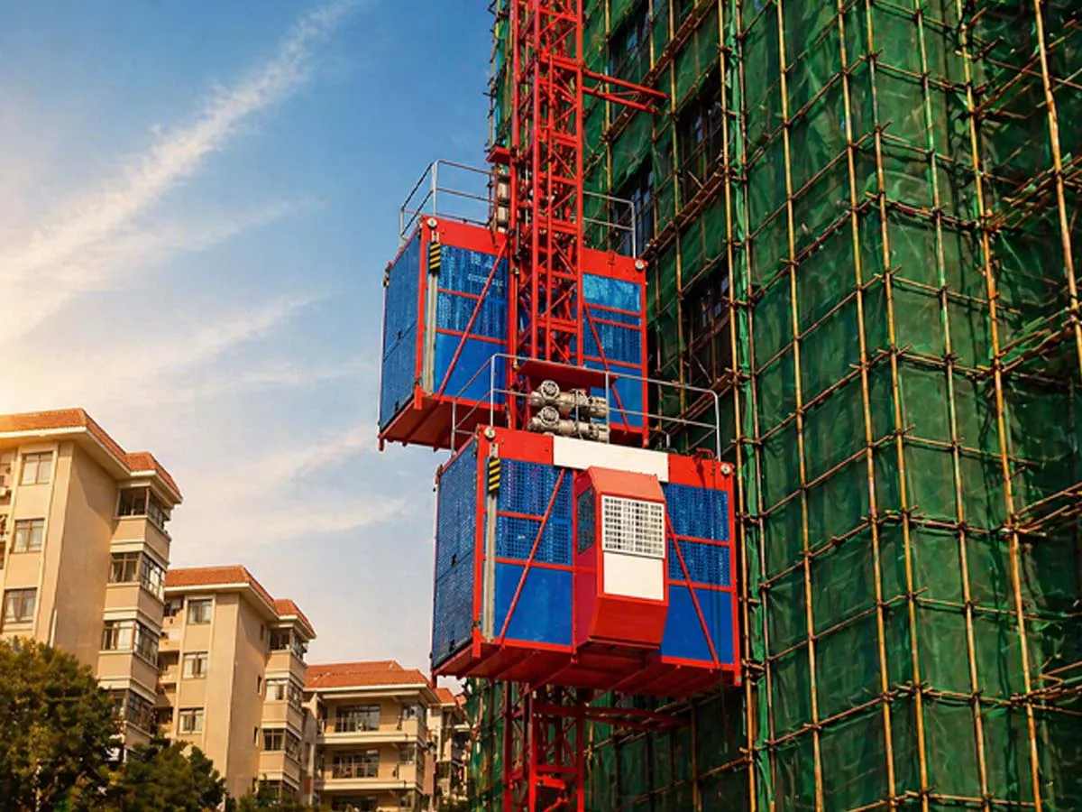 Passenger hoist lift