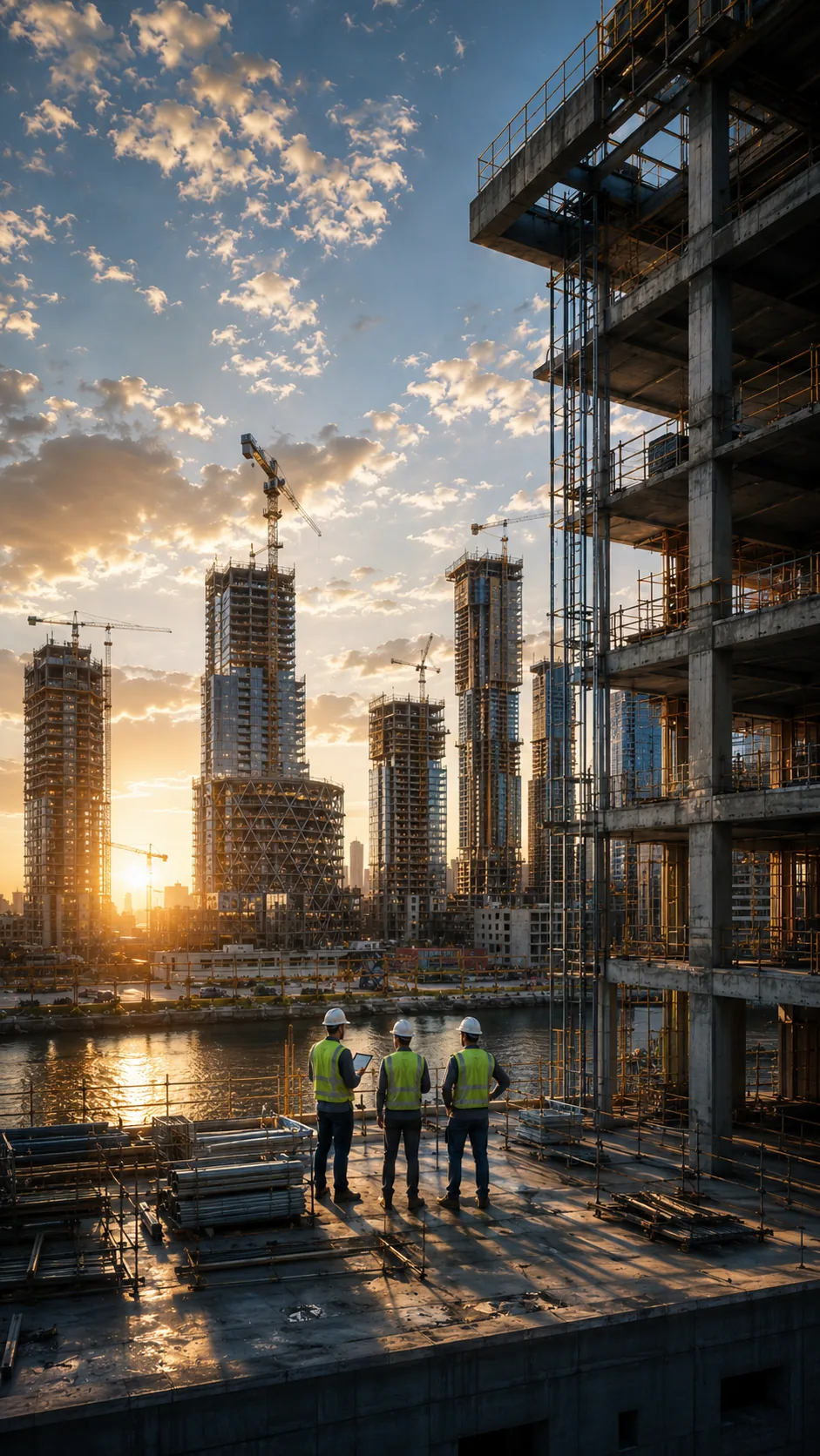 Times Group execution capability at an active construction site